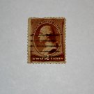 U.S. Cat. # 210 - 1883 2c Washington, red brown