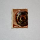 2-U.S. Cat. # 210 - 1883 2c Washington, red brown