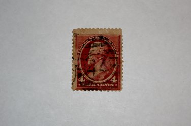 2-U.S. Cat. # 215 -1888 4c Andrew Jackson, carmine