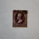 U.S. Cat. # 221 -1890 3c Jackson, purple