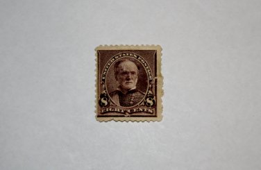 U.S. Cat. # 225 -1893 8c Sherman, lilac