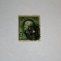 U.S. Cat. # 279 - 1898 1c Franklin, DL Wmrk deep green