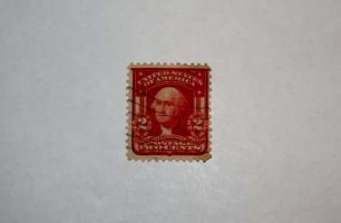U.S. Cat. # 319 -1903 2c Washington, carmine