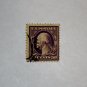 U.S. Cat. # 341 - 1909 50c Washington, DL Wmrk, violet