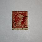 U.S. Cat. # 367 - 1909 2c Lincoln, perf. 12, carmine