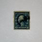 U.S. Cat. # 378 - 1911 5c Washington SL Wmrk Pf 12 blue