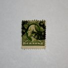 U.S. Cat. # 380 - 1911 8c Washington SL Wmrk olive green