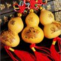 Chinese Vintage Bottle Gourd Art HL01 Gourd Pyrography Pay Bitcoin