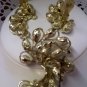 Sarah Coventry - Honey Bunch - vintage brooch pin and clip earring set