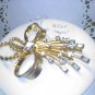 Sarah Coventry - Vogue - vintage brooch pin with rhinestones