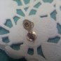 Ostby & Barton 10k gold threaded screw post antique pierced earrings