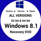 Windows 8.1 Pro N VL 32 Bit Recovery Reinstall Boot Restore DVD Disc Disk