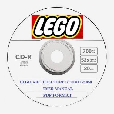 Lego Studio 21050 Building Manual PDF Booklet on CD.