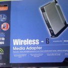 LINKSYS MEDIA ADAPTOR WMA11B 2.4 GHz WIRELESS B NIB LOOK!!!!!!!!!!!