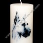Candle with Dogs