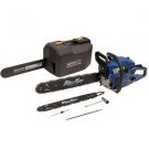 NORTH AMERICAN TOOL 14" & 20" COMBO GAS CHAIN SAW SET WITH CASE