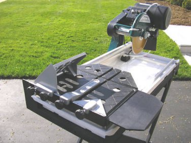 PRO SERIES CONTRACTOR 24" 2.5HP WET TILE SAW W/2 DIAMOND BLADES!  REG 650.00