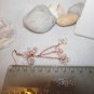 Fun Fresh Water Pearl and Crystal Glass Copper Dangle Earrings