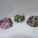 Handmade Indonesian Seed Bead Bracelet Coil