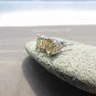 1.50 CT CITRINE 0.925 STERLING SILVER STUD EARRINGS NOVEMBER BIRTHSTONE