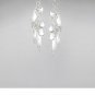 Sparkly Sterling Silver Drop Dangle Earrings hook drop