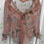 Beaded Translucent Blouse