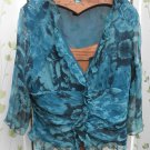 Silk Ruffle Blouse