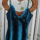 Turquoise Silk Camisole