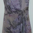 LIKE NEW*B'ZAR DRESS*FLORAL*LAVENDERS*SEED BEADS & SEQUINS*MULTI OCCASIONS*SIZE 6*MINT*