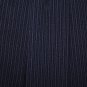 CLASSIQUE FOR NORDSTROM*WOOL*PINSTRIPE*NAVY PANTS* DOUBLE PLEAT*SIZE 6 PETITE*MINT