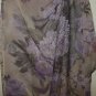 LIKE NEW*B'ZAR DRESS*FLORAL*LAVENDERS*SEED BEADS & SEQUINS*MULTI OCCASIONS*SIZE 6*MINT*