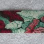 NEW*1990*VINTAGE CLOTH RIBBON*8 YDS+*1 3/8"W*MULTI COLORED CALADIUM LEAVES FOLIAGE*
