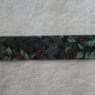 NEW*1990*VINTAGE CLOTH RIBBON*10 YDS+*1 3/8"W*BERRIES WITH DARK LEAVES AND FOLIAGE*