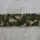 NEW*1990*VINTAGE CLOTH RIBBON*8 YDS+*1 3/8"W*MAGNOLIA LEAVES AND FOLIAGE*