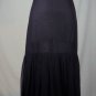 VINTAGE*1990*BETH SCHAEFFER*LONG BLACK MAXI SKIRT*100% SILK*EXCELLENT CONDITION*SIZE 6