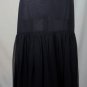 VINTAGE*1990*BETH SCHAEFFER*LONG BLACK MAXI SKIRT*100% SILK*EXCELLENT CONDITION*SIZE 6