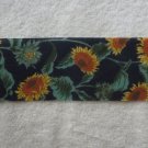 NEW*1990*VINTAGE CLOTH RIBBON*SUNFLOWERS AND MAGNOLIA BLOSSOMS