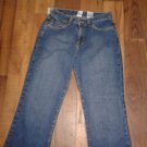 Lucky Brand Dungarees Blue Jeans Size 8 29 waist 32 inseam Low Rise Flare Zipper