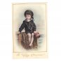 RESERVEDVintage Postcard - Tuck Sailor Boy - Christmas Holiday 1920s