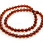 Rounded amber necklace jewelry 0220