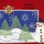 My Christmas Red Snowman Studded Top T-Shirt Women's Sz Small