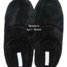 Charter Club Scuff Black Slippers Shoes Womens 6