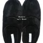 Charter Club Scuff Black Slippers Shoes Womens 6