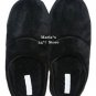 Charter Club Scuff Black Slippers Shoes Womens 6