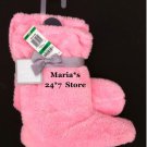 Charter Club Pink Boot Slippers Women's Booties Large  9/10