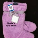 Charter Club Lilac Boot Slippers Women's Booties XL 11/12