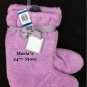 Charter Club Lilac Boot Slippers Women's Booties XL 11/12