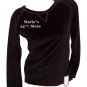Nautica Cozy Black Valor Lounge Sleepwear Top Women S/P