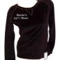 Nautica Cozy Black Valor Lounge Sleepwear Top Women S/P