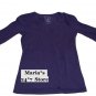Nautica Cozy Lounge Sleepwear PJ Purple Top Women's XS